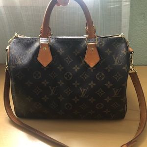 Authentic speedy 30 bandouliere FIXED PRICE